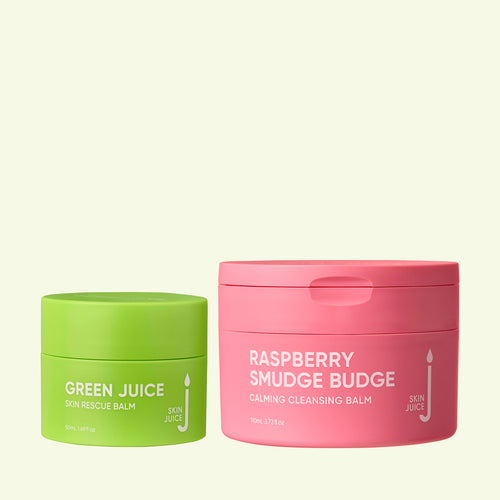 Green Juice + Raspberry Smudge Budge