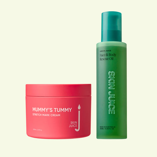Mummy's Tummy Cream + Green Juice Oil